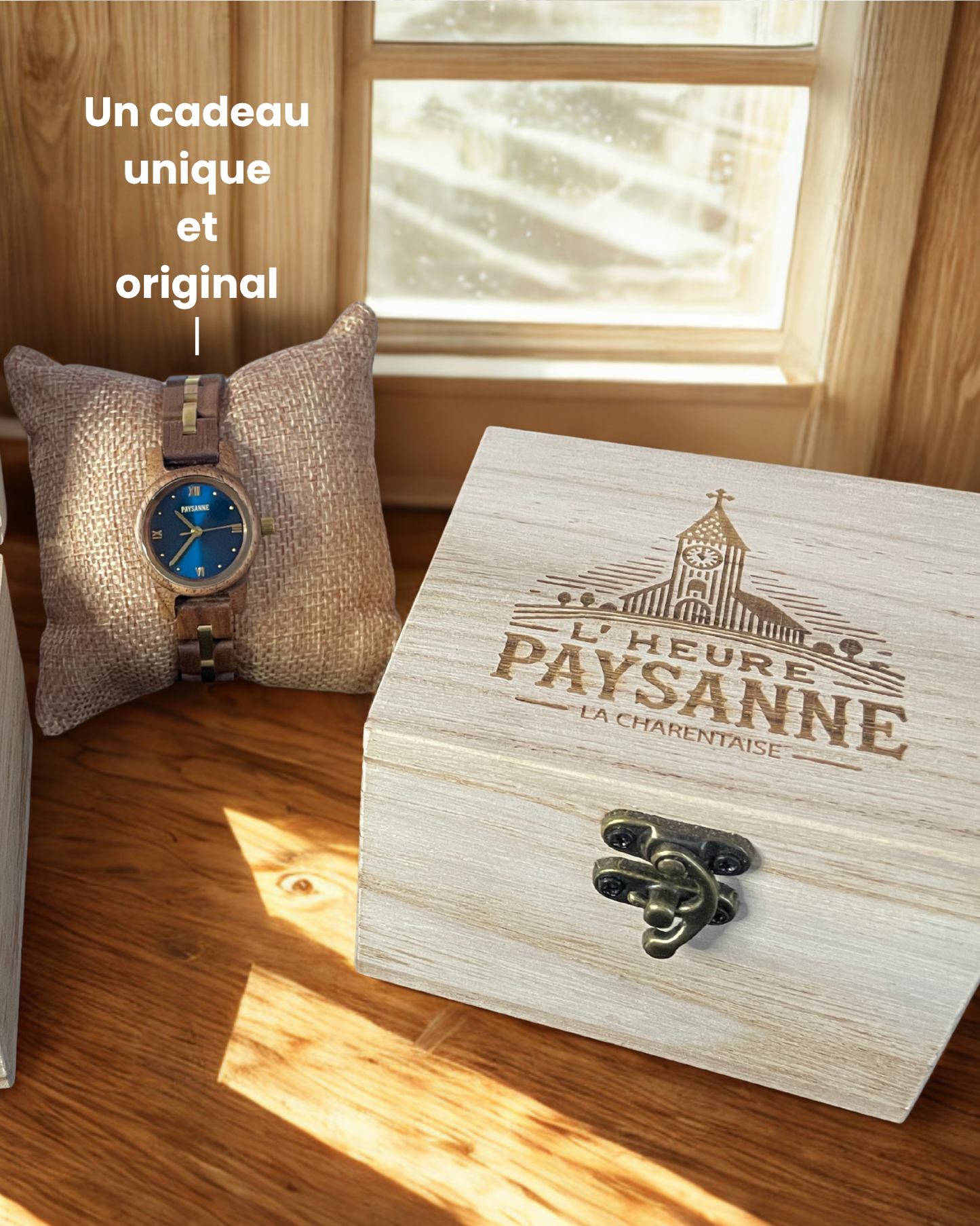 La Charentaise Femme - Notre montre en bois