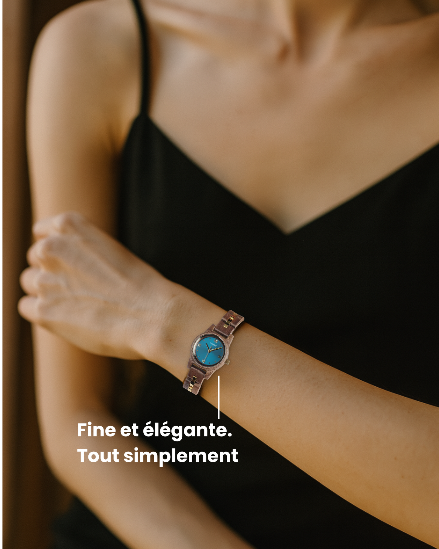 La Charentaise Femme - Notre montre en bois