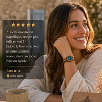 La Charentaise Femme - La montre en bois inspirée de votre région.