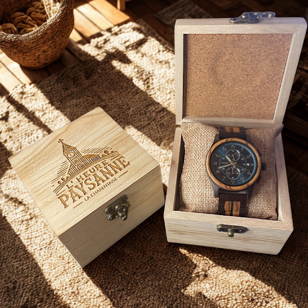 La Charentaise Homme - La montre en bois inspirée de votre région.