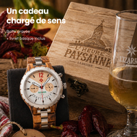 La Basque Homme - La montre en bois inspirée de votre région.