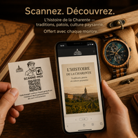 La Charentaise Homme - La montre en bois inspirée de votre région.