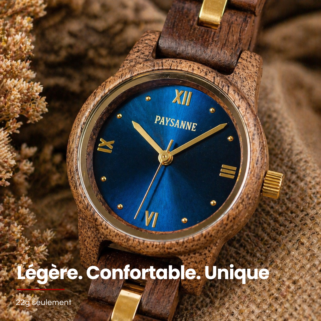 La Charentaise Femme - La montre en bois inspirée de votre région.