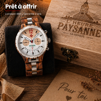 La Basque Homme - La montre en bois inspirée de votre région.