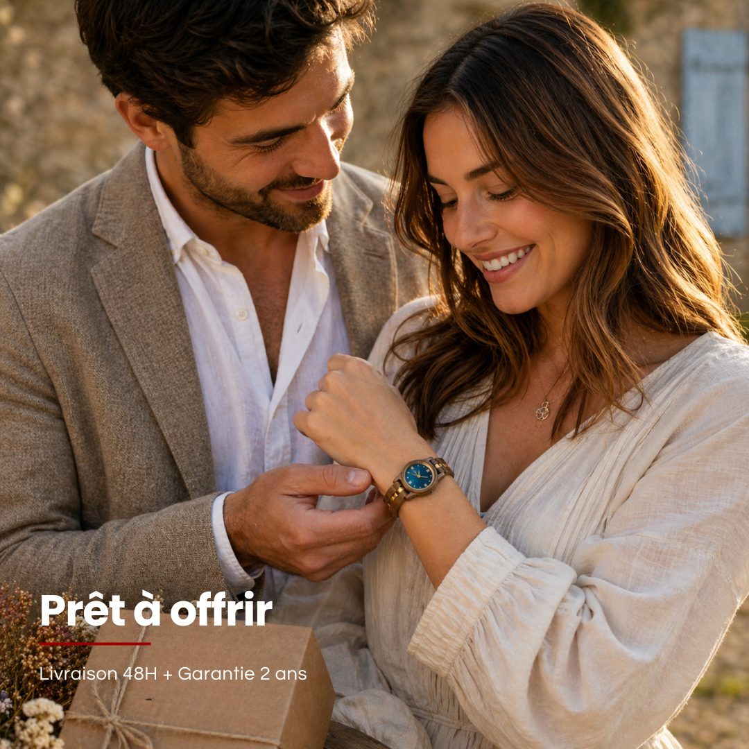 La Charentaise Femme - La montre en bois inspirée de votre région.