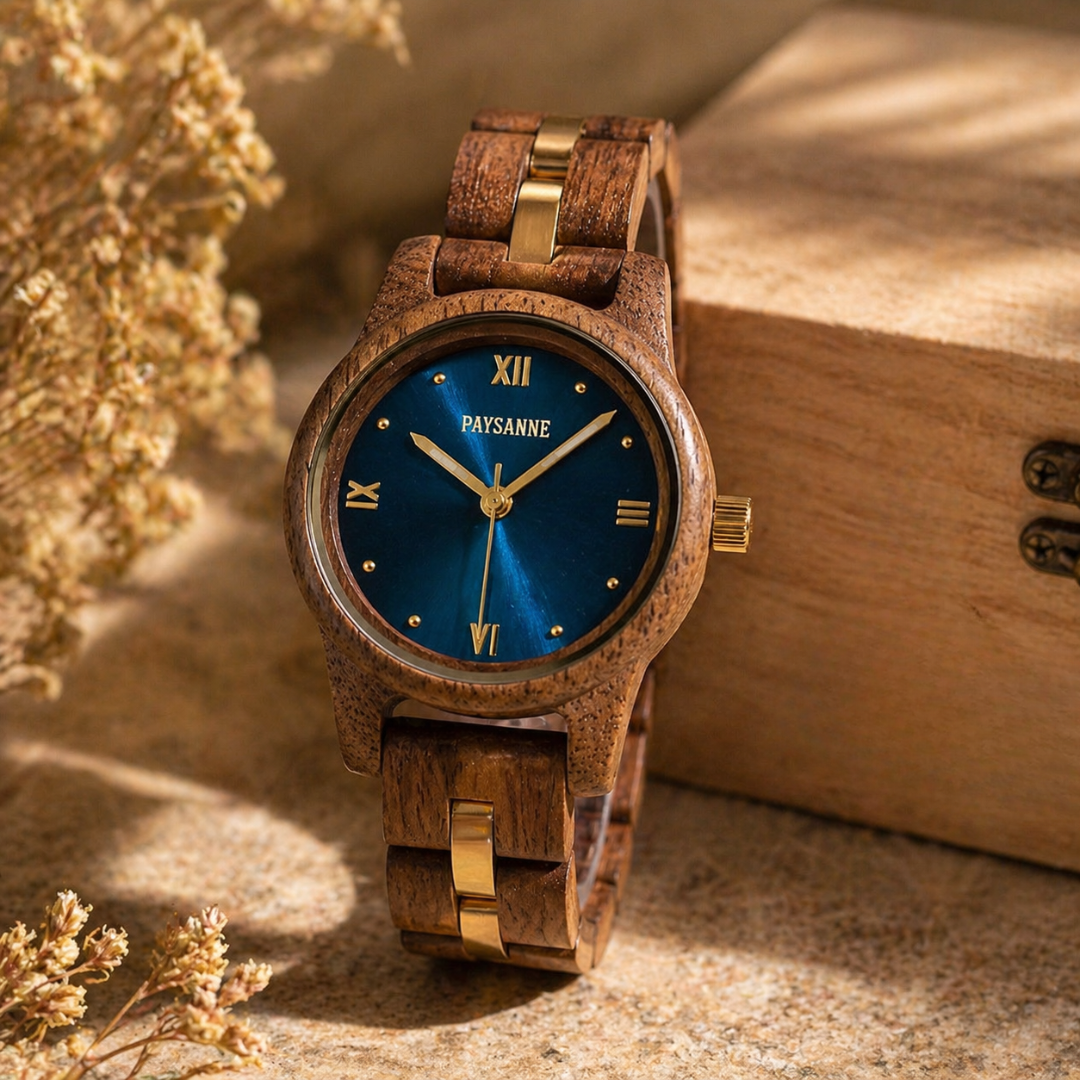 La Charentaise Femme - La montre en bois inspirée de votre région.