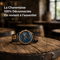 La Charentaise Homme - La montre en bois inspirée de votre région.