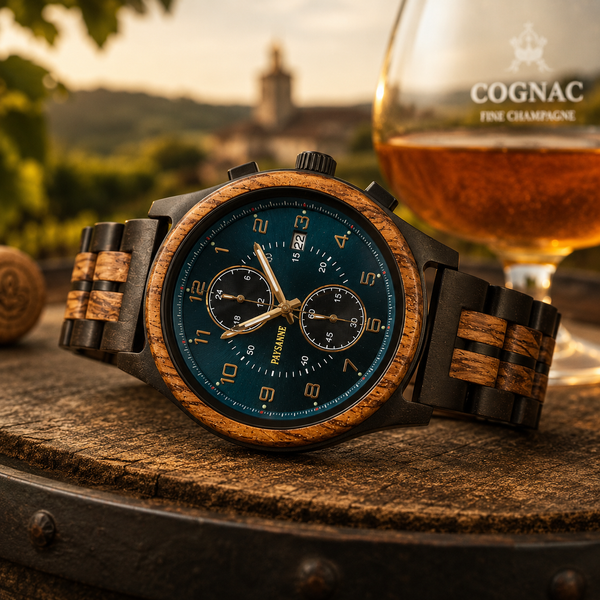 La Charentaise Homme - La montre en bois inspirée de votre région.