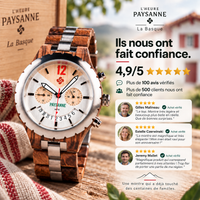 La Basque Homme - La montre en bois inspirée de votre région.