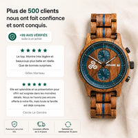Avis clients vérifiés sur les montres en bois Heure Paysanne